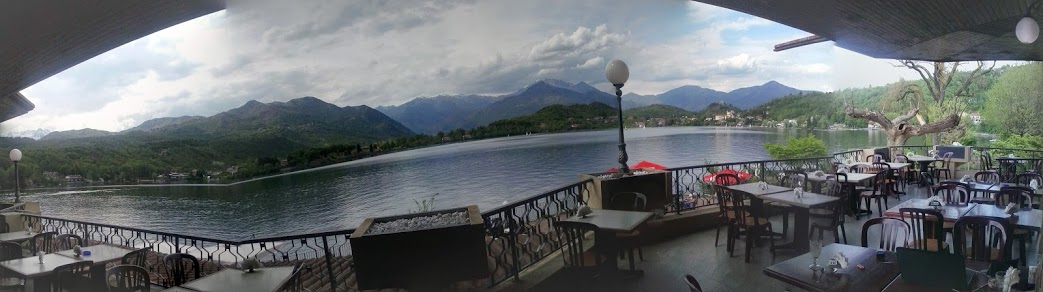 Panorma sul lago